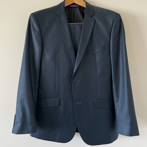 Italian Figlio Lontano Suit with Vest - Picture 1 of 10
